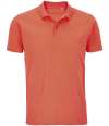 03566 Sol's Planet Organic Piqué Polo Shirt Pop Orange colour image